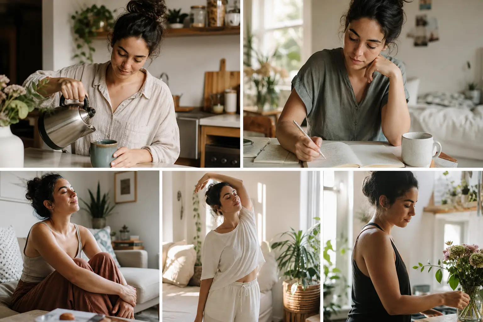 dagelijkse routine voor vrouwen